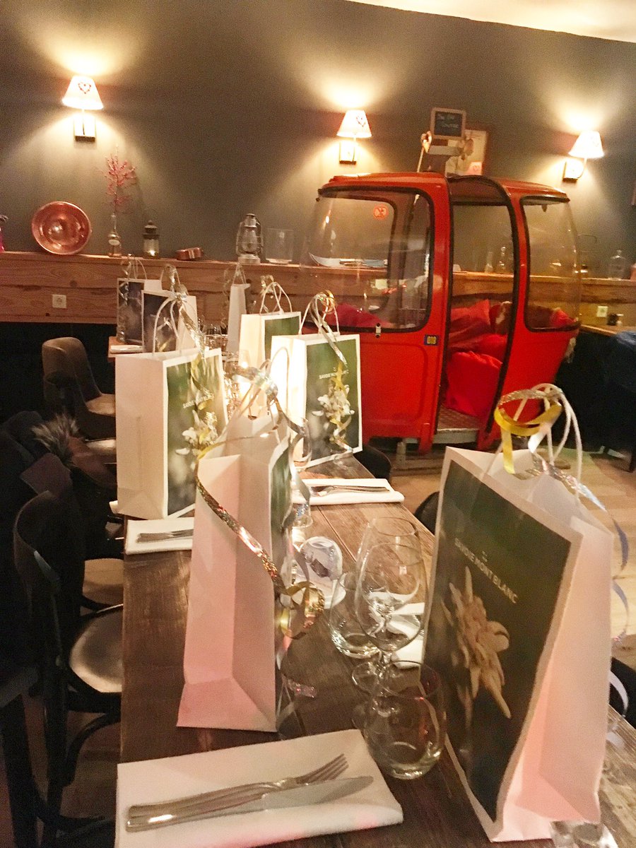 Ingecheckt met <a href="/SavoieMontBlanc/">Savoie Mont Blanc</a> bij Bistrot des Alpes voor een diner! #experiencepr