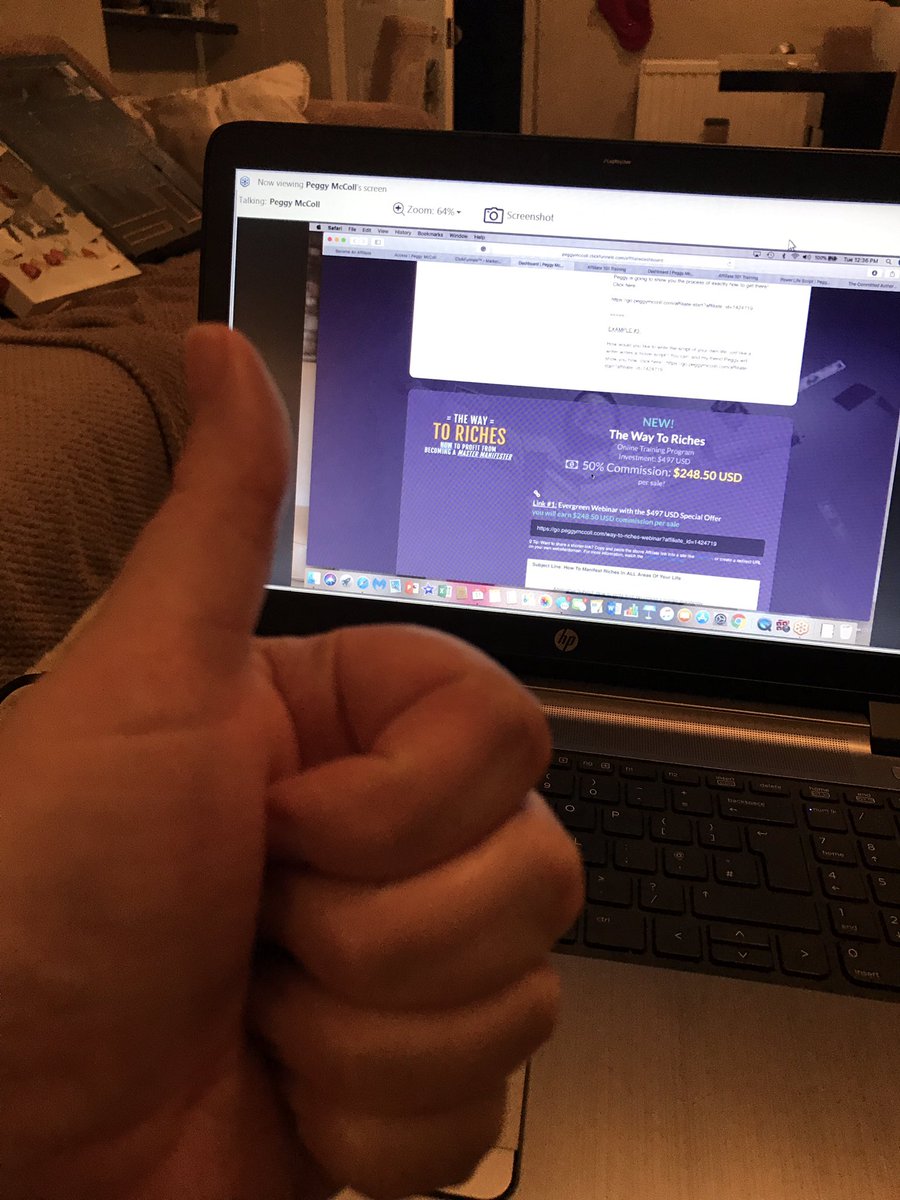 Loving the webinar <a href="/PeggyMcColl/">Dr Peggy McColl, NY Times Best-Selling Author</a> 👏🏻😊