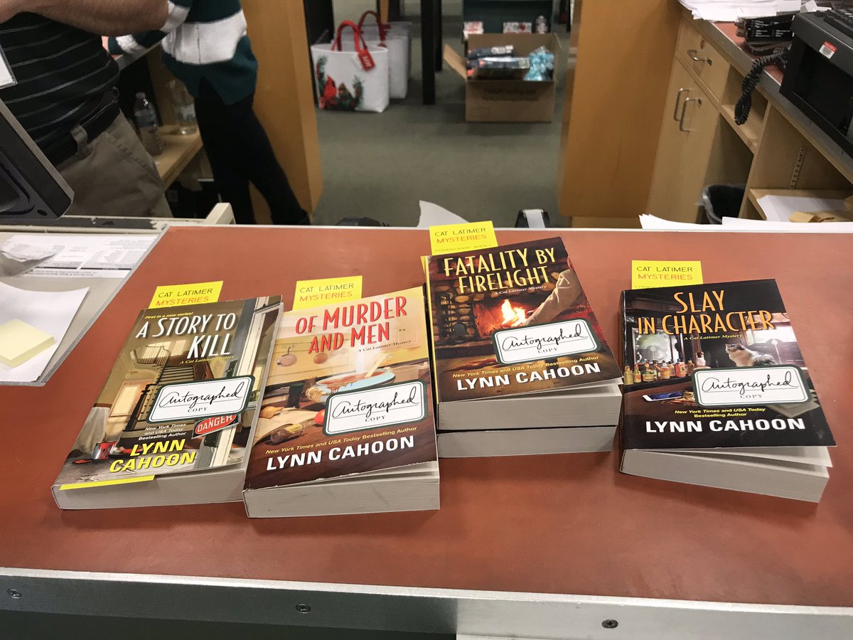 Lynn Cahoon On Twitter Looking For Signed Books For A Cozy