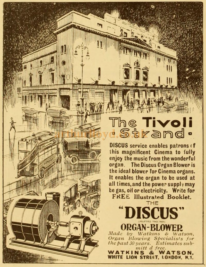 The south side of the Strand, showing the new Tivoli Cinema, on the site of the Old Tivoli Music Hall 1957, the Picture Theatre was demolished to make way for a branch of the Peter Robinson Fashion Store.The Memorial plaque to Marie Lloyd, which had originally been placed in the