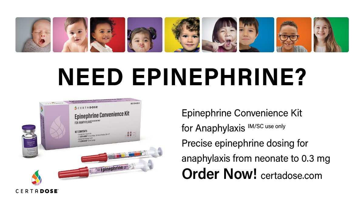 Certa Doses Epinephrine Convenience Kits are now available. #ems #nurse #nurselife #medicaldoctors #paramedic #ENA