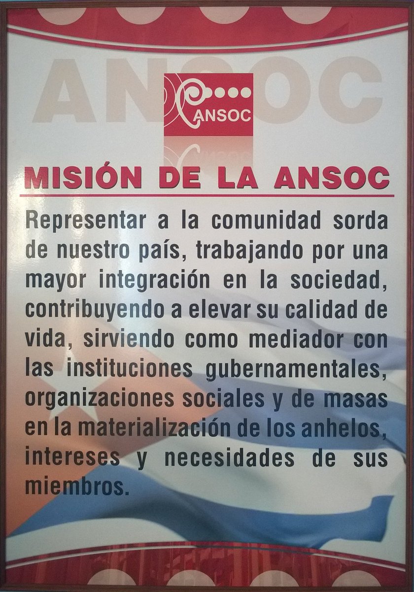 La misión de nuestra Sede Nacional