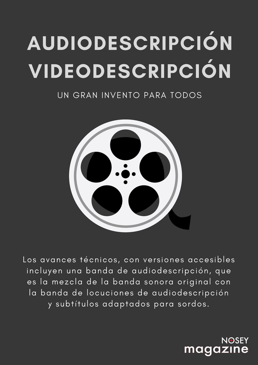NoseyMagazine's tweet photo. Una #película que saldrá es demasiado #emocionante, pero no es lo mismo para las #personas que no pueden #ver. Afortunadamente #inventaron la #audiodescripción, que ayuda principalmente a los #invidentes a que vivan la #experiencia como muchos #otros. https://t.co/9NViR0yd0i