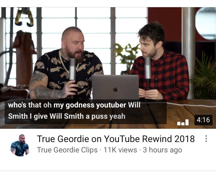 Sorry...what do you give Will Smith @TrueGeordieTG?