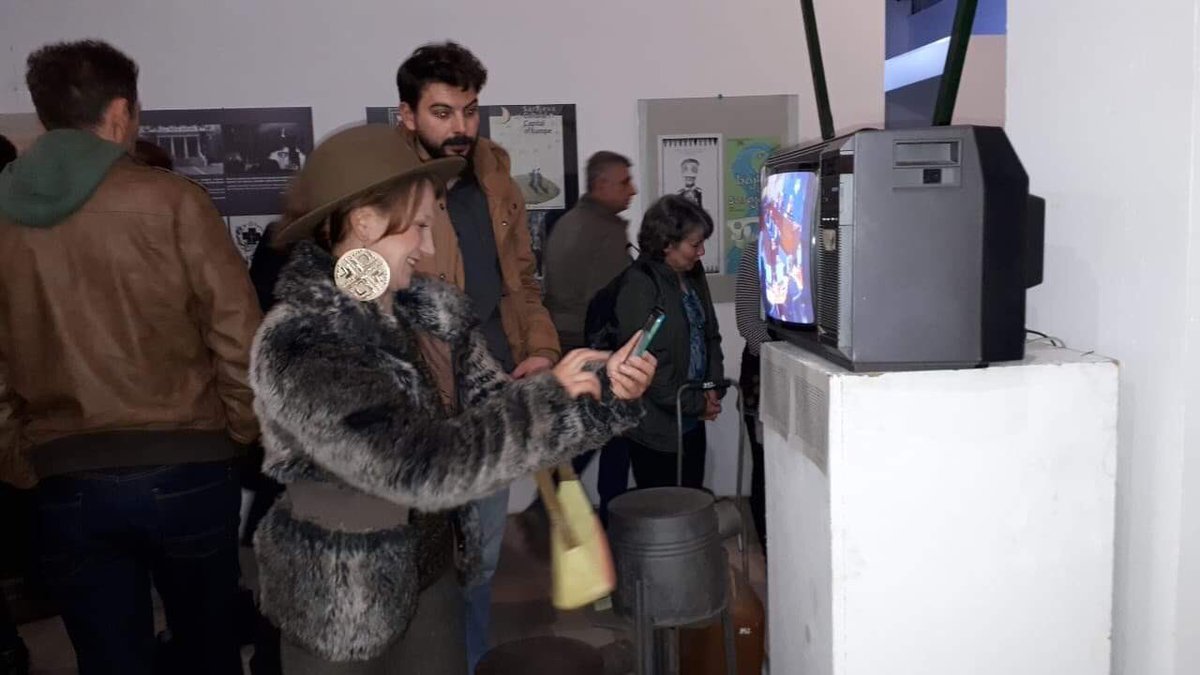 ArtistJasonFile's tweet image. So thrilled to be showing my work in Bosnia for the first time! Some shots from the opening of Reconciliations 2, at the Historical Museum of Bosnia and Herzegovina in Sarajevo, curated by the great Elma Hodžić, with @unioftheartslondon