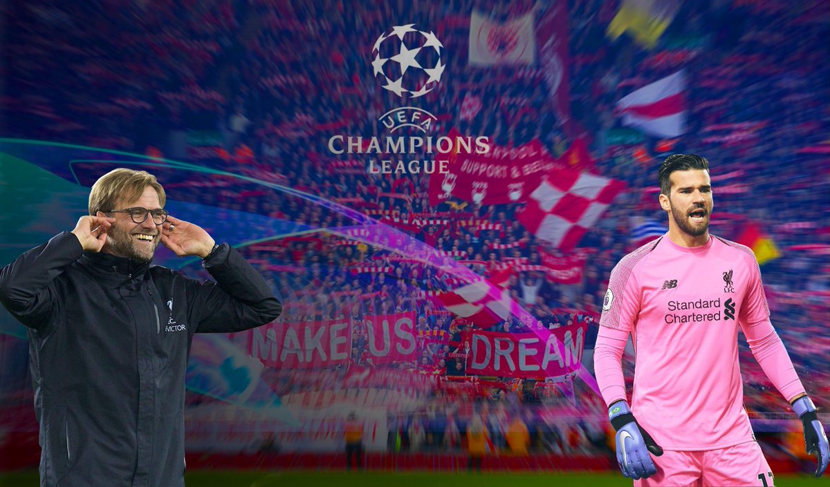 dzgnCL's tweet photo. Road to the final. Make us dream. #LFC #LiverpoolNapoli #klopp #AlissonBecker #UCL https://t.co/14jznuPdZd