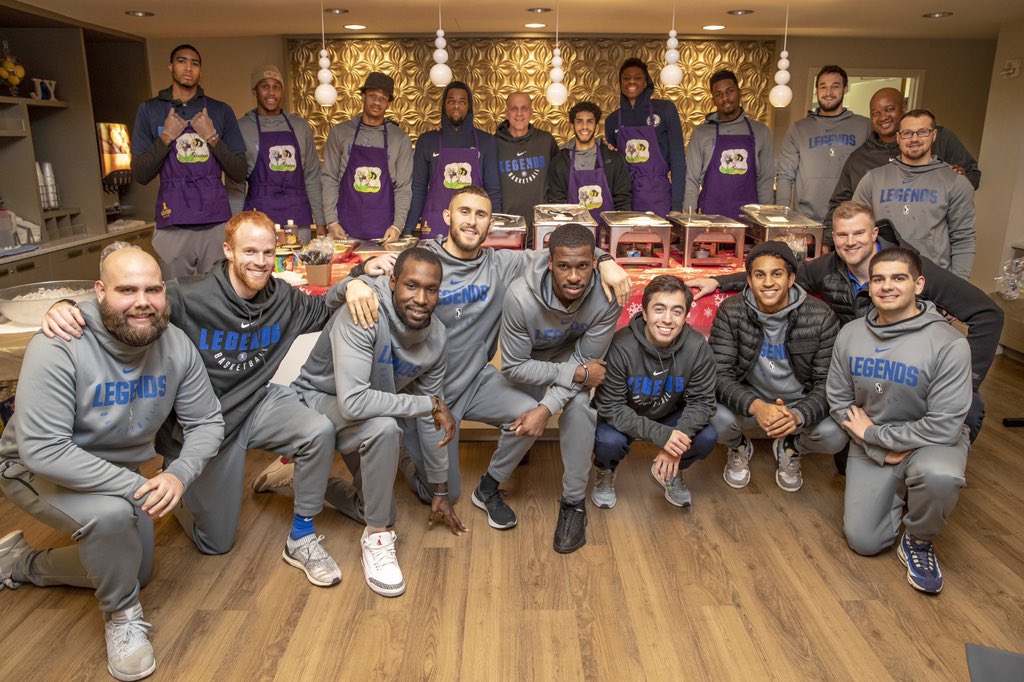 TexasLegends's tweet photo. We took over dinner &amp; game night at @StJude! 💙

#ThisIsWhyWePlay #TOGETHER https://t.co/8coiPDoXQN
