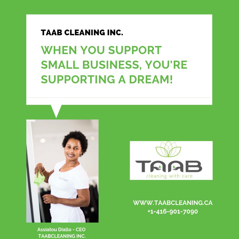 TAABCleaning's tweet photo. Find out who is @assiatouDjallo, CEO of @TAABCleaning for 3 years.
Découvrez qui est @assiatouDjallo, PDG de @TAABCleaningCleaning depuis 3 ans.
https://t.co/K44mzabSZO https://t.co/0unbeRHxDt