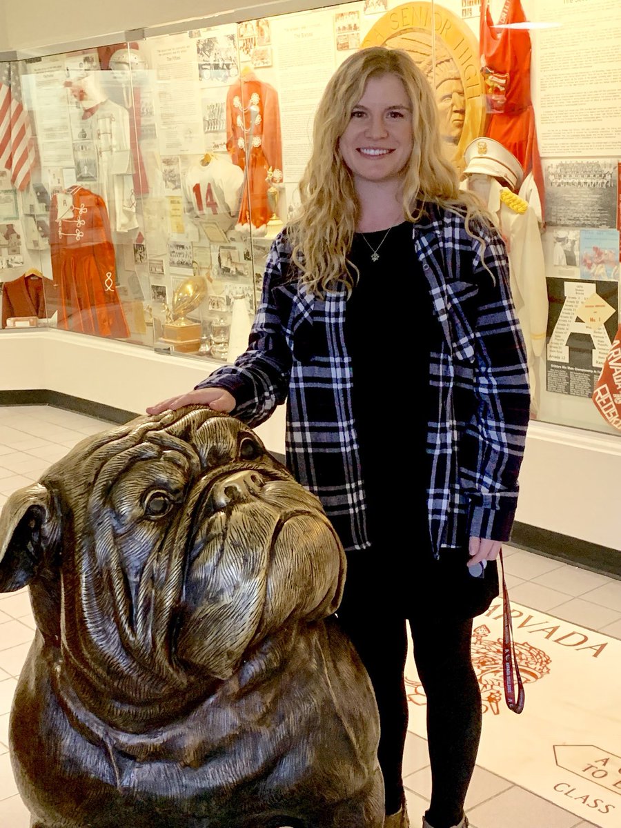 <a href="/Dressember/">Dressember™</a> day 11 &amp;my school mascot🐶
Sex trafficking is a form of modern slavery using violence, threats, lies, debt bondage, &amp; other forms of coercion to compel adults&amp;children to engage in commercial sex acts against their will-Polaris Project 
Donate:dressember-2018.funraise.org/fundraiser/kat…