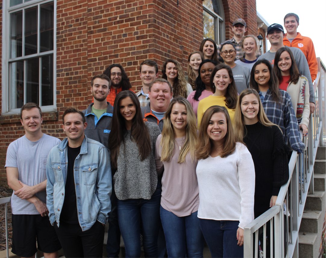 ClemsonGC's tweet photo. All graduating seniors and their families are invited to join the @ClemsonGC faculty and staff for the Graduation Reception in Godfrey Hall on 12/19/2018 from 5:30-7pm. 

Hope to see you all there! https://t.co/3Ev4sS6WFs