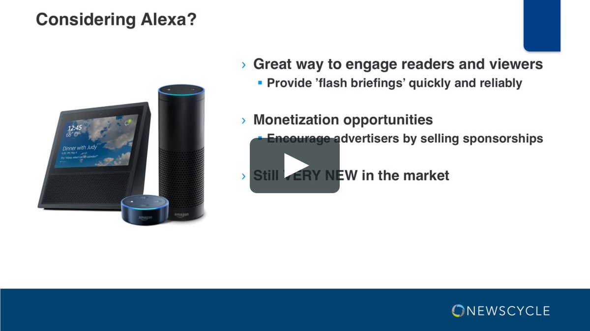 Alexa, how can you help publishers? buff.ly/2Rzr34S #MobileMoments #MobileMarketing #appmarketing