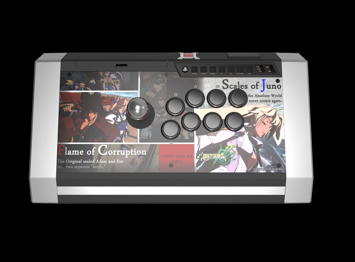Fightstick Art アーケードファイトスティック on Twitter "RT eightarc Guilty Gear