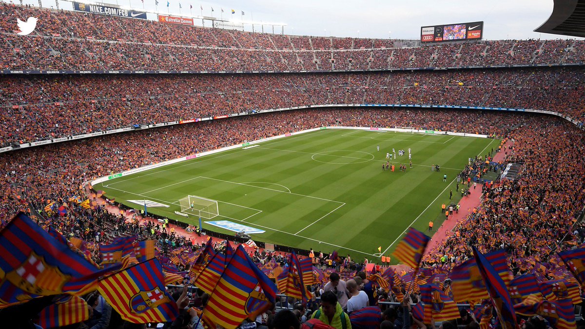 We're into the business end of the @ChampionsLeague group stages. โฝ
Camp Nou going to be ๐ฅ today. #BARTOT