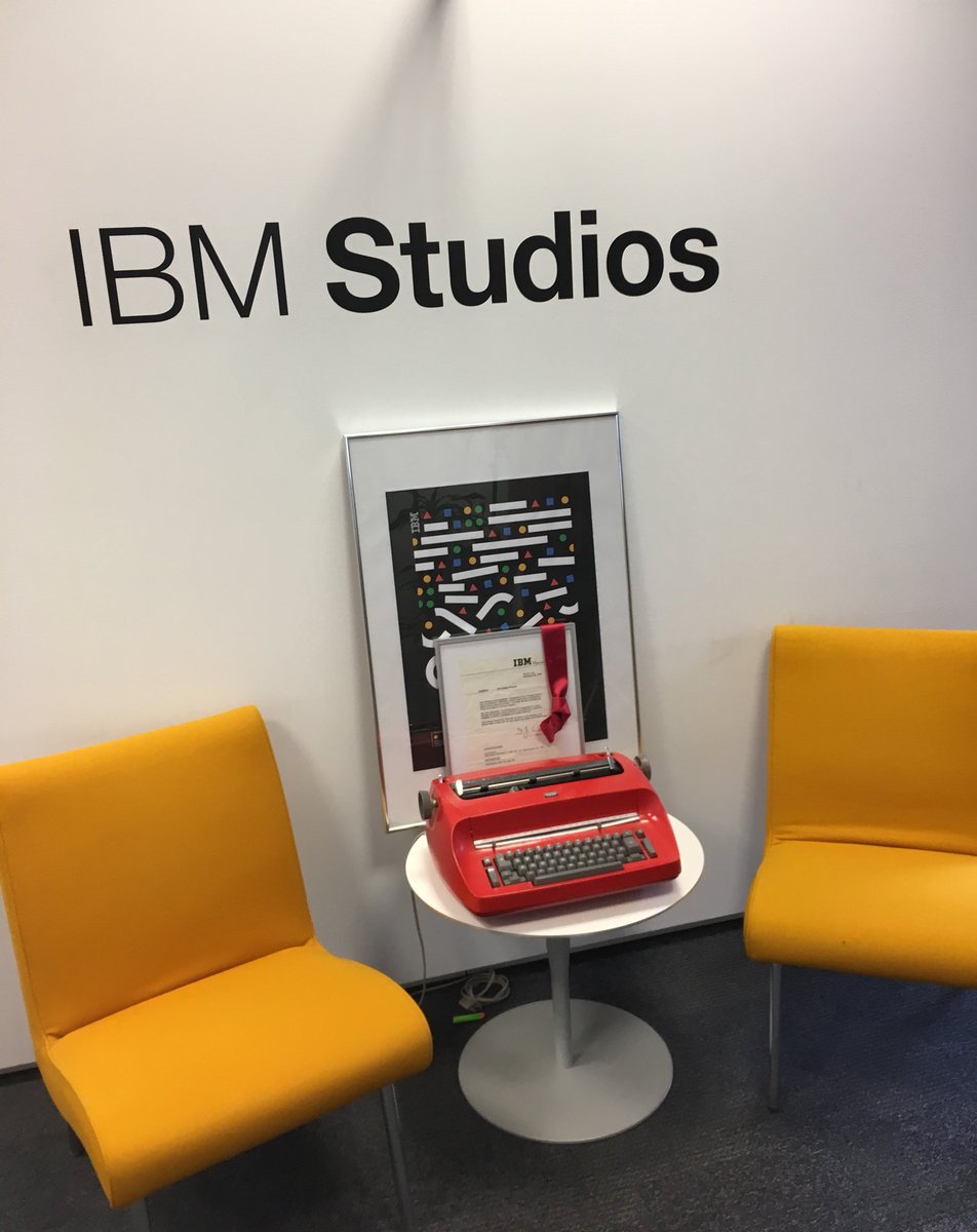 Was für ein cooler Tag bei den @ibmdesign Kollegen in #Böblingen! #designthinking at its best!! 😍 Learning des Tages: #Kreativität fördert #Design fördert #Userexperience!