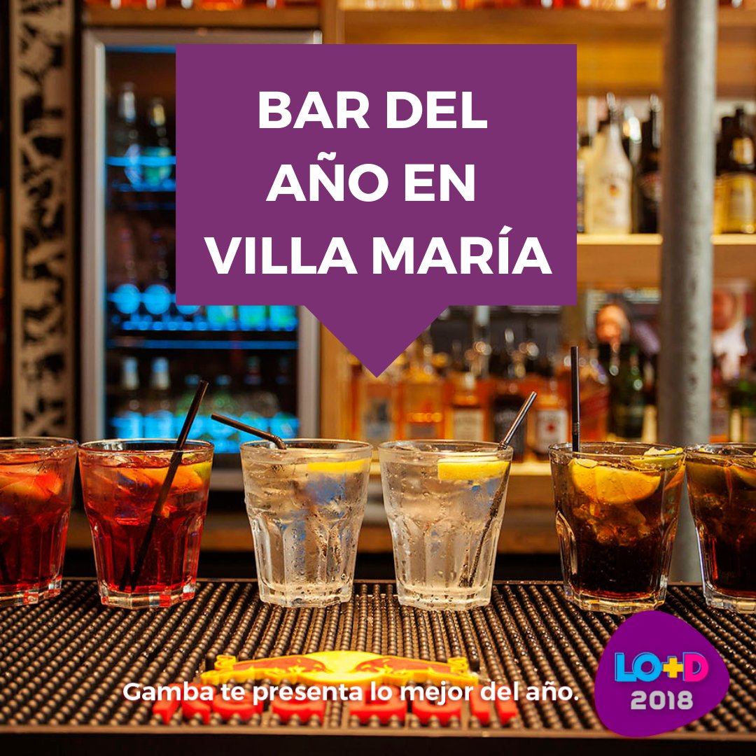 GambaVillaMaria's tweet photo. Decinos yaa! ➡ ¿Cuál fue EL BAR DEL AÑO? 🍻🍹🍷
A #LoMásDel2018 lo armamos entre todos 🙌
Postulá que hoy te llevas CENA PARA 2 EN #XlDisco 🍽😍

➡ Tu respuesta + Tus datos 👇😬 https://t.co/01Zw2ySILv