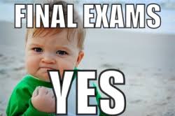 Good luck on your final exams ladies! #TomorrowIsTheBeginningOfTheEnd #EmbraceTheChallenge #AnchorIt #HardWork #KnowYourY #FinishStrong