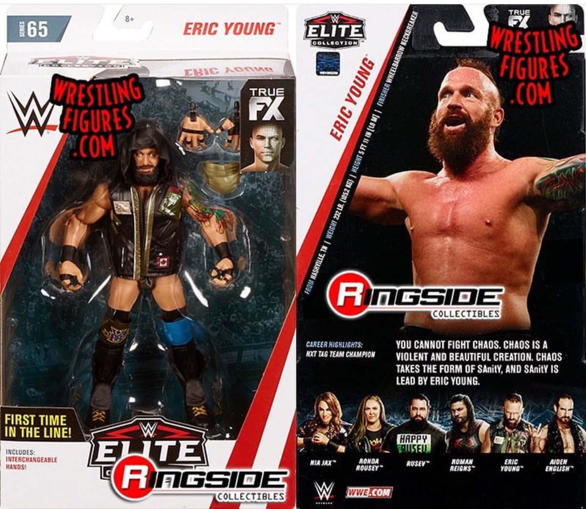 WWE Eric Young Elite Collection Action Figure 