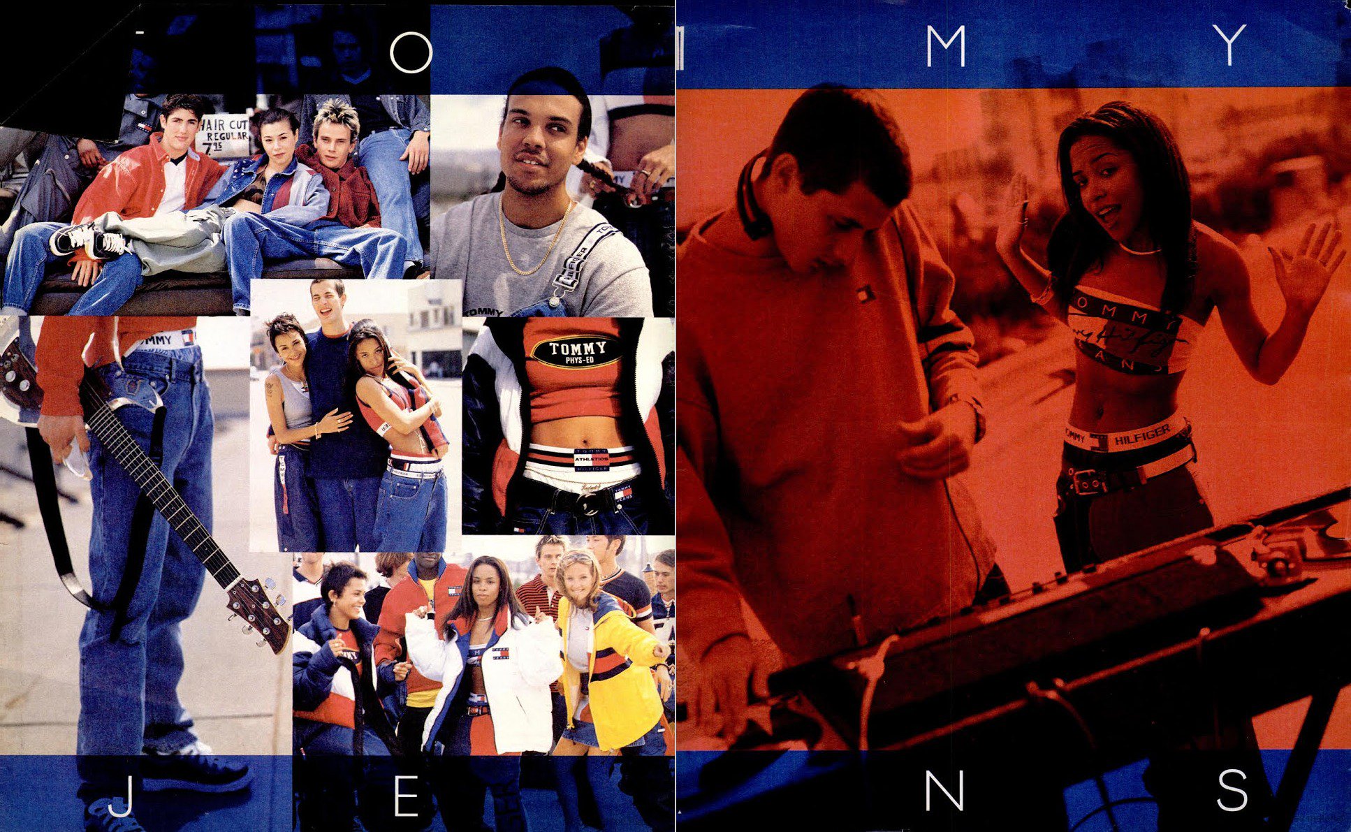 NYGEL on X Aaliyah Kidada Jones Tyrese Mark Ronson Usher The Cast Of The Faculty for Tommy Hilfiger Fall 1997 Fall 1998 https t DQn7dHdDh7 X