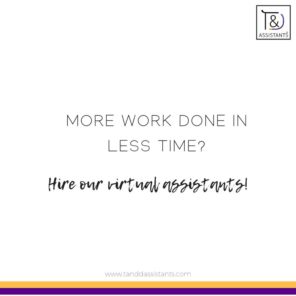 By outsourcing the tasks to our virtual assistants, you manage multiple tasks within a limited time. This leads to business growth📈

#11Dic #TuesdayThoughts