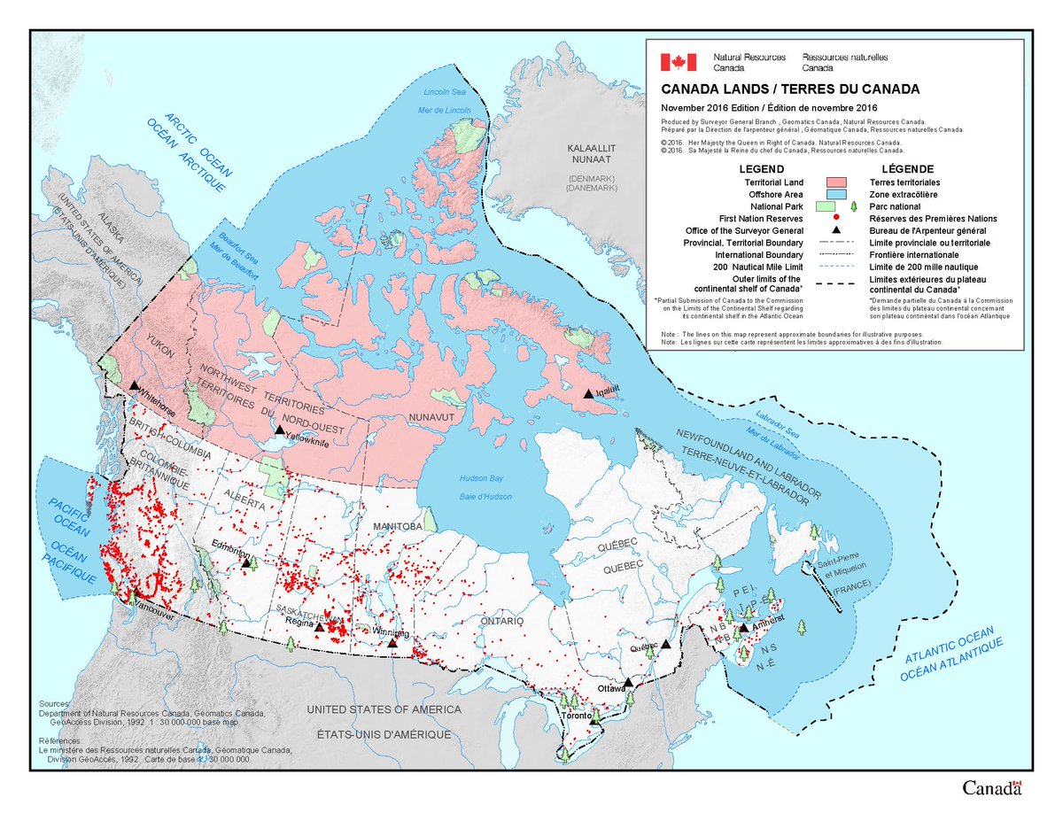 CanadianGIS's tweet image. Canada Lands include the Yukon, Northwest Territories and Nunavut; over 2600 Indian Reserves; Canada&apos;s National and Historic Parks; and Canada&apos;s offshore area - Download Canada Lands publications, maps, data, plans, and much more 
candiangeo.info/Canada-Lands