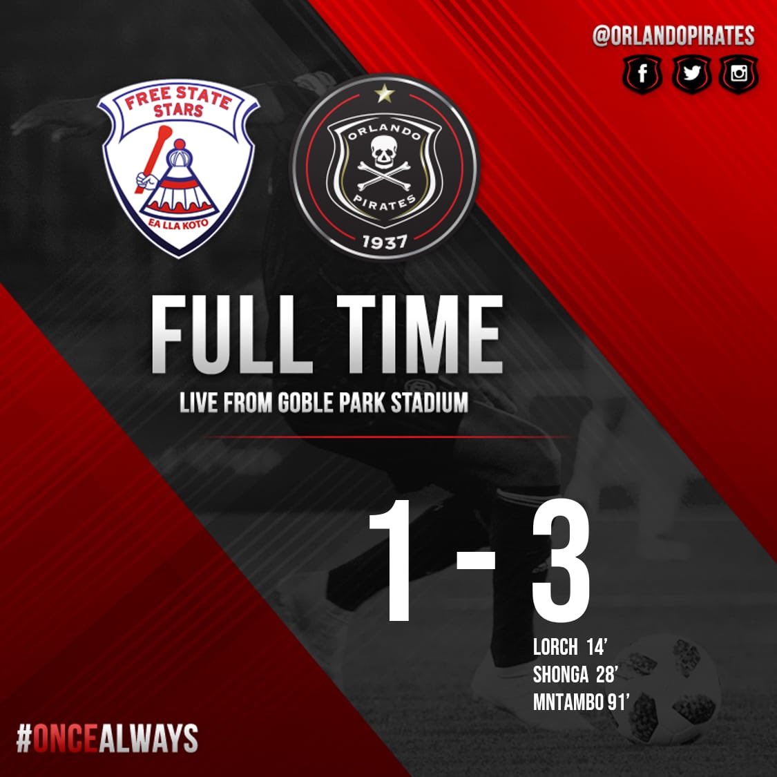 Orlando Pirates tweet media