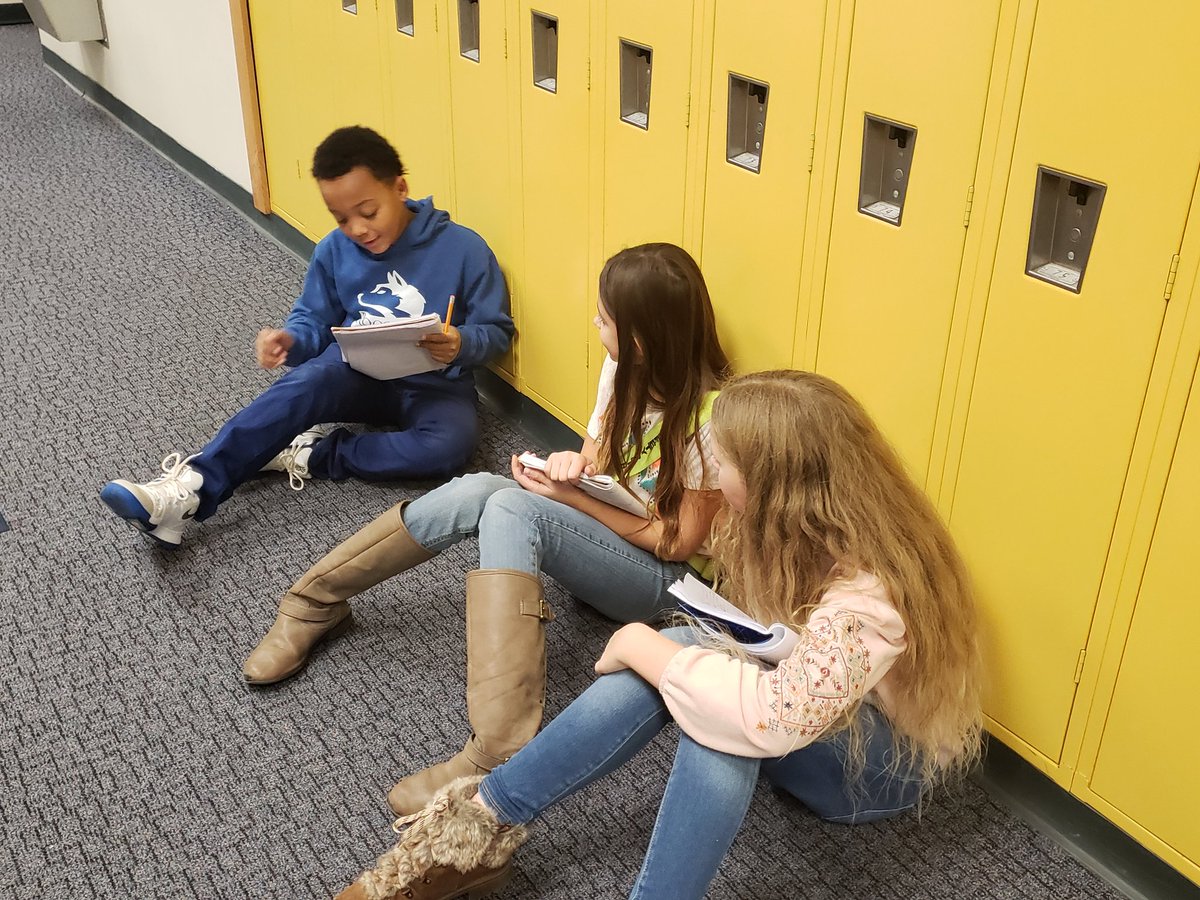 My students sharing their speeches in small groups. #Wb2020 #Roosevelt2020