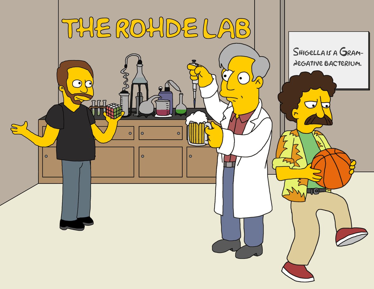LucasJarche's tweet photo. Thesis edits done &amp; submission accepted! Thanks Rohde lab, it's been swell. https://t.co/z7uI7R8TBd