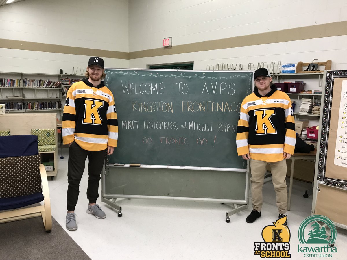 KingstonFronts's tweet photo. Thank you @AmherstviewPS for welcoming us this morning. Both Mitch and Matt had a great time reading to students and answering questions! #frontsatschool #ourteamourtown https://t.co/do7t2GVouc
