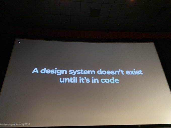 ‘A design system doesn’t exist until it’s in code’ - photo by Nicolette Tran 