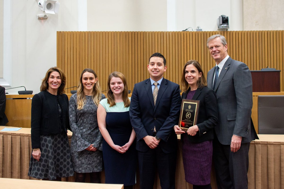 MassEOTSS's tweet photo. Congratulations to the EOTSS Recruitment team, who were recipients of the Eugene H. Rooney, Jr. Public Service Award for excellence in HR development and training. https://t.co/1fjUhmKvZh