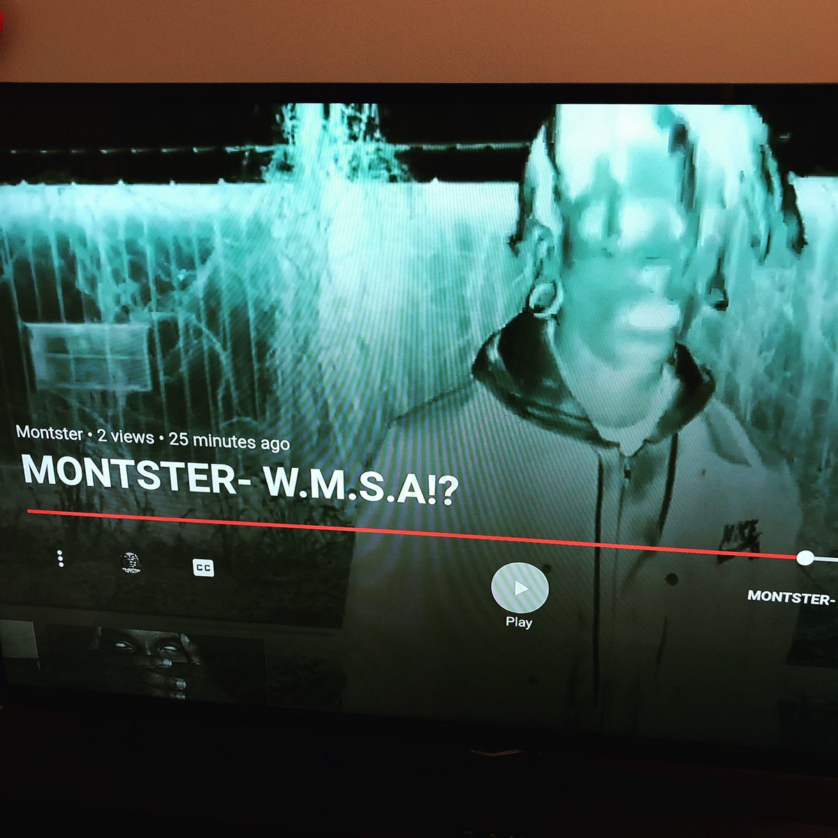 MONTSTERSTORIES's tweet photo. Just dropped a video for my first single W.M.S.A!? #montster #wmsa #ftnb #EVIL https://t.co/ExVXlay52l