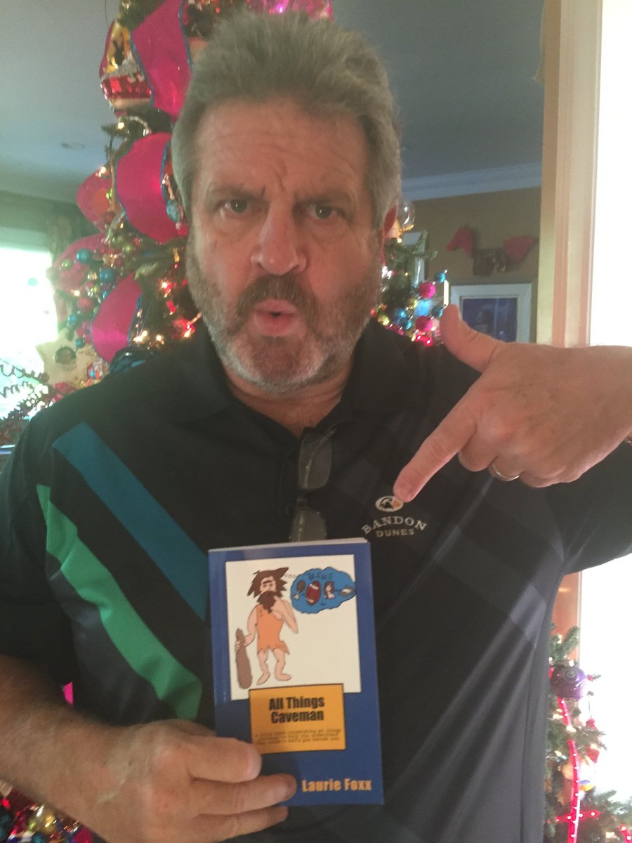 ThingsCaveman's tweet photo. It's a Caveman Christmas 
Buy All Things Caveman book for your #caveman "Him likey." 
#Christmasgift #presents https://t.co/y6ayzaJ2QL https://t.co/KDSmG0i9xu