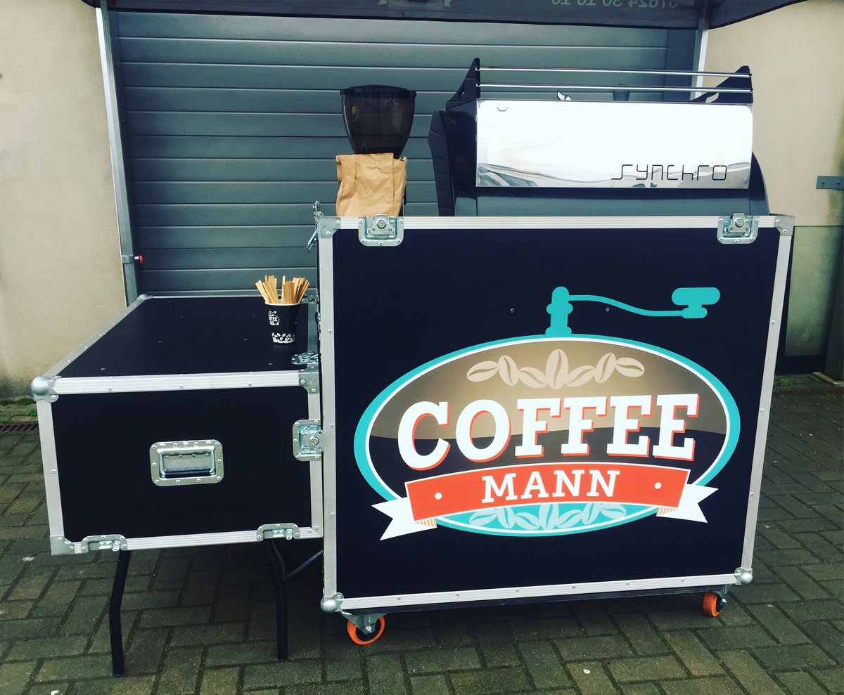 ‼️Be your own barista☕️‼️ Bespoke mobile barista stations built to order. Package includes; ◼️2 Group Coffee Machine ◼️Grinder ◼️Barista Starter Kit ◼️Full training on all equipment by our experienced barista......and much more Call us on 07624301010 for more information