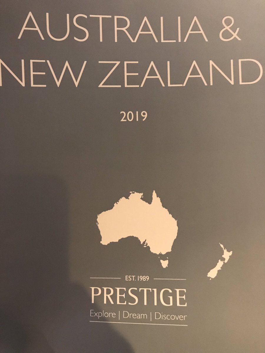 Enjoying an evening with @PrestigeShubhra and they announce this little Gem #brandnewlaunch #Australia #newzealand