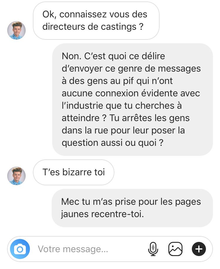 De la brandade de cul, apparemment.