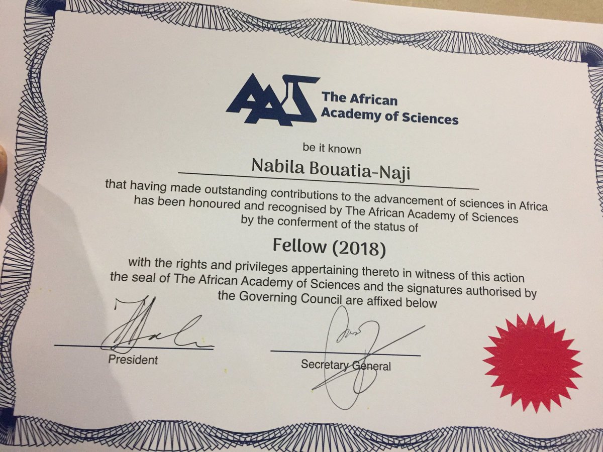 n_bouatianaji's tweet photo. It’s official! Great honour thanks @AASciences for this recognition #TheAASGeneralAssembly https://t.co/biOt6lfzzN