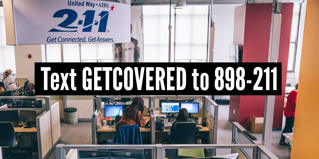 211Help's tweet image. Accidents can happen anytime - get peace of mind knowing you’re covered if the unexpected happens. Want to know more? Text GETCOVERED to 898-211 to be connected to info &amp;amp; updates. Make sure to enroll at healthcare.gov by Dec 15 #EnrollByDec15! #GetCovered