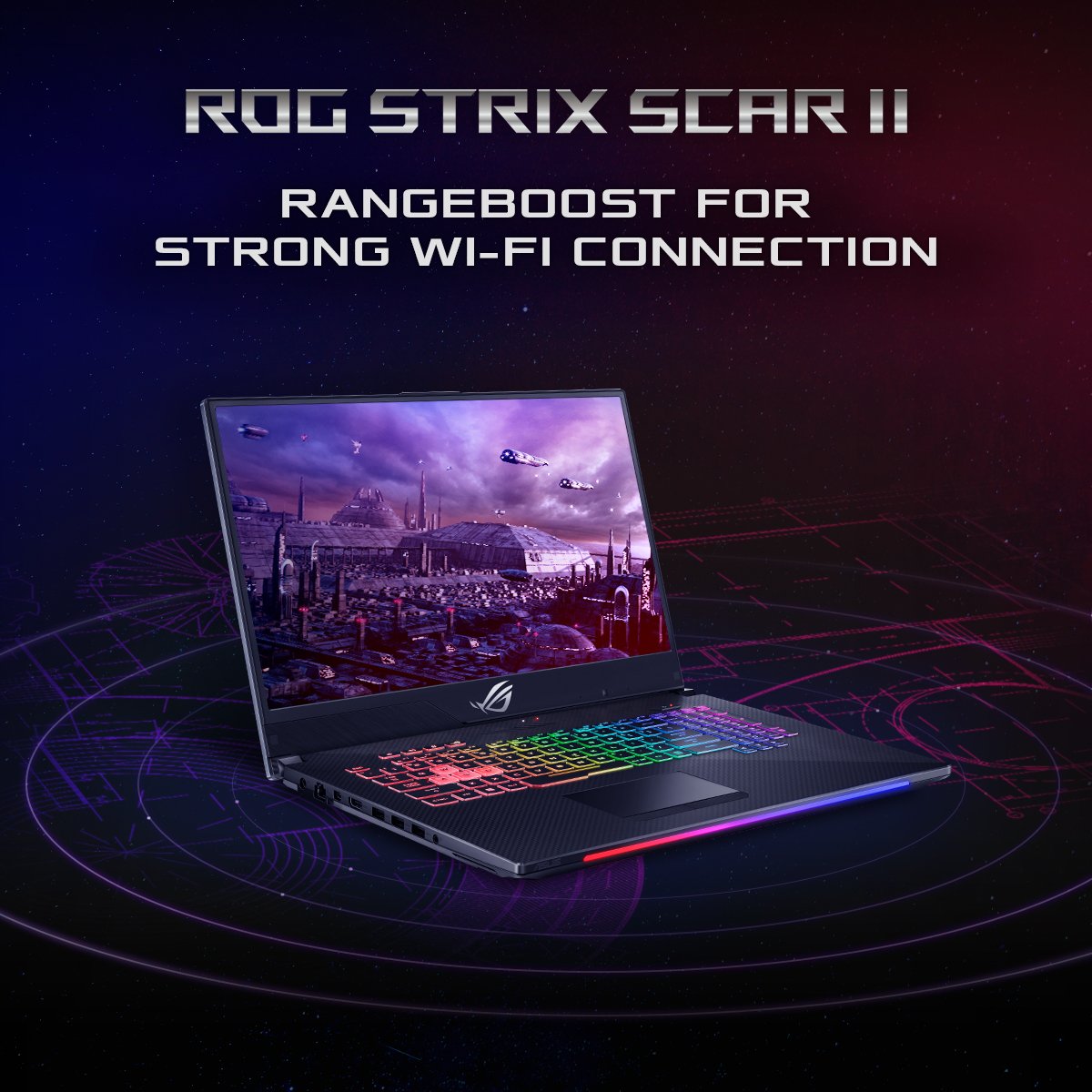 ASUS_ROG's tweet photo. Yes we hear you😉 We've got a solution to poor Wi-Fii connection! #ROG #SCARII #GL704 https://t.co/24UShqj9a9