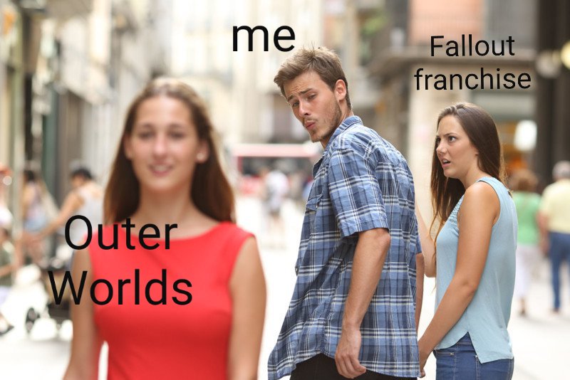 vonrepublic's tweet photo. Fallout 76 ain't got nothing on Outer Worlds, praise Obsidian https://t.co/xaJaV5HWU4