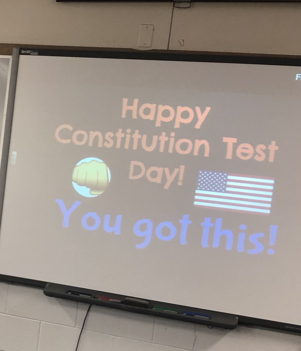 burnsiewoj's tweet photo. ❤️’d seeing all my Ss @csjhwildcats hard work pay off! #constitutiontest #d15learns 🇺🇸 👏🏻 https://t.co/76cTsleIci