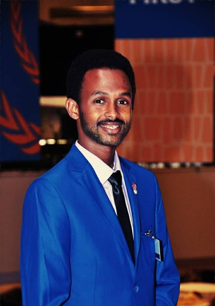 GoldinInstitute's tweet photo. #GatherFellow Abdiweli Waberi @A_Waberi has future aspirations of running for office in #Somalia 🇸🇴. Would you vote for him? We sure would! #Politics #Elections #Future #WorldLeader #RunningForOffice https://t.co/KEbxSeg590