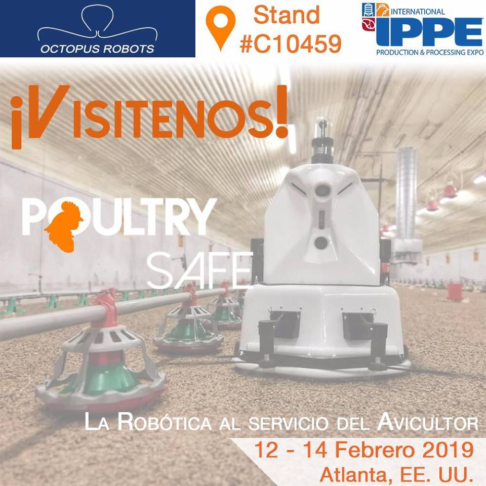 Redalimentaria's tweet image. @octopusrobotsES estará en la próxima @IPPEexpo , la Exposición Internacional de Producción y Procesamiento del 12 al 14 de Febrero de 2019 en Atlanta,Georgia USA. Stand #C10459
octopusrobots.com/es/la-empresa/