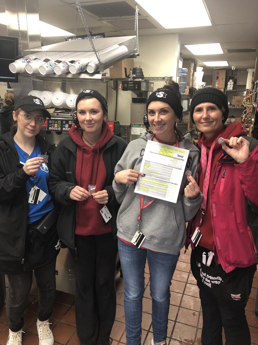JimJmcneil's tweet photo. Gave out two more sets of 100% Pins to Lamar Parkway Sonic 3771 and second set to Harriman Sonic 2166! Congrats on first shop in December! #sritnstorm SRITNSTORM https://t.co/T7hNzCE0yE