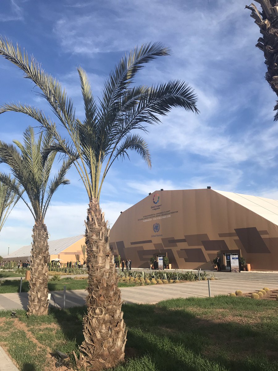 UNODC_HTMSS's tweet image. That’s a wrap from @unodc at the #GlobalCompactforMigration Conference. Congratulations to the organizers for a fantastic effort🇲🇦We’ll be publishing our statements online shortly. Looking forward now to working with states, UN partners &amp;amp; civil society on #GCM implementation.