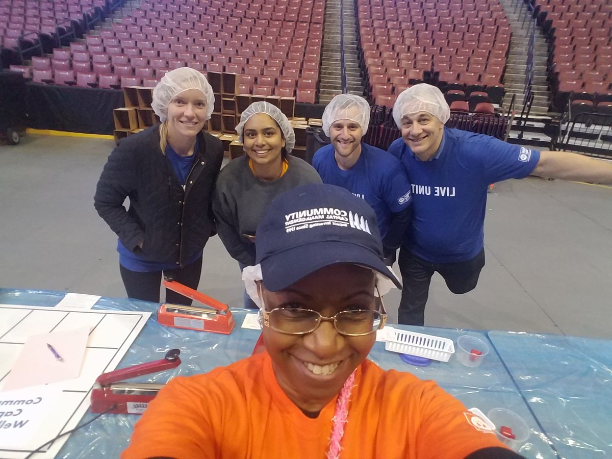 Helped pack over 300,000 meals for those in need at #dayofcaringBroward with other community partners. Grateful to be apart of this event every year! @UnitedWayBC #impact #localcommunity #CCM