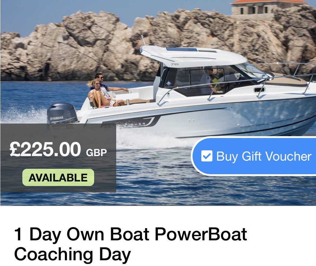 🚤🎄 NEW GIFT VOUCHER: 1 Day Own Boat PowerBoat Handling, Berthing &amp; Confidence Building Day aboard your own boat - ideal gift for friends or family that have their own powerboat!

More Details &amp; Online Secure Purchase At:

scotsail.checkfront.com/reserve/?item_…