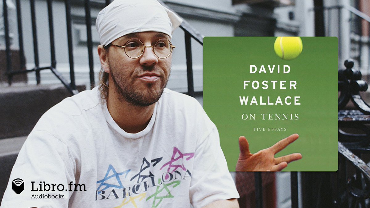 pearpress's tweet photo. "Federer Moments. These are times, as you watch the young Swiss play, when the jaw drops and eyes protrude and sounds are made that bring spouses in from other rooms to see if you’re O.K." - David Foster Wallace https://t.co/qO0Ci52YXL Listen on @librofm https://t.co/qU9oAlRuMH https://t.co/r4XCnVFvVS