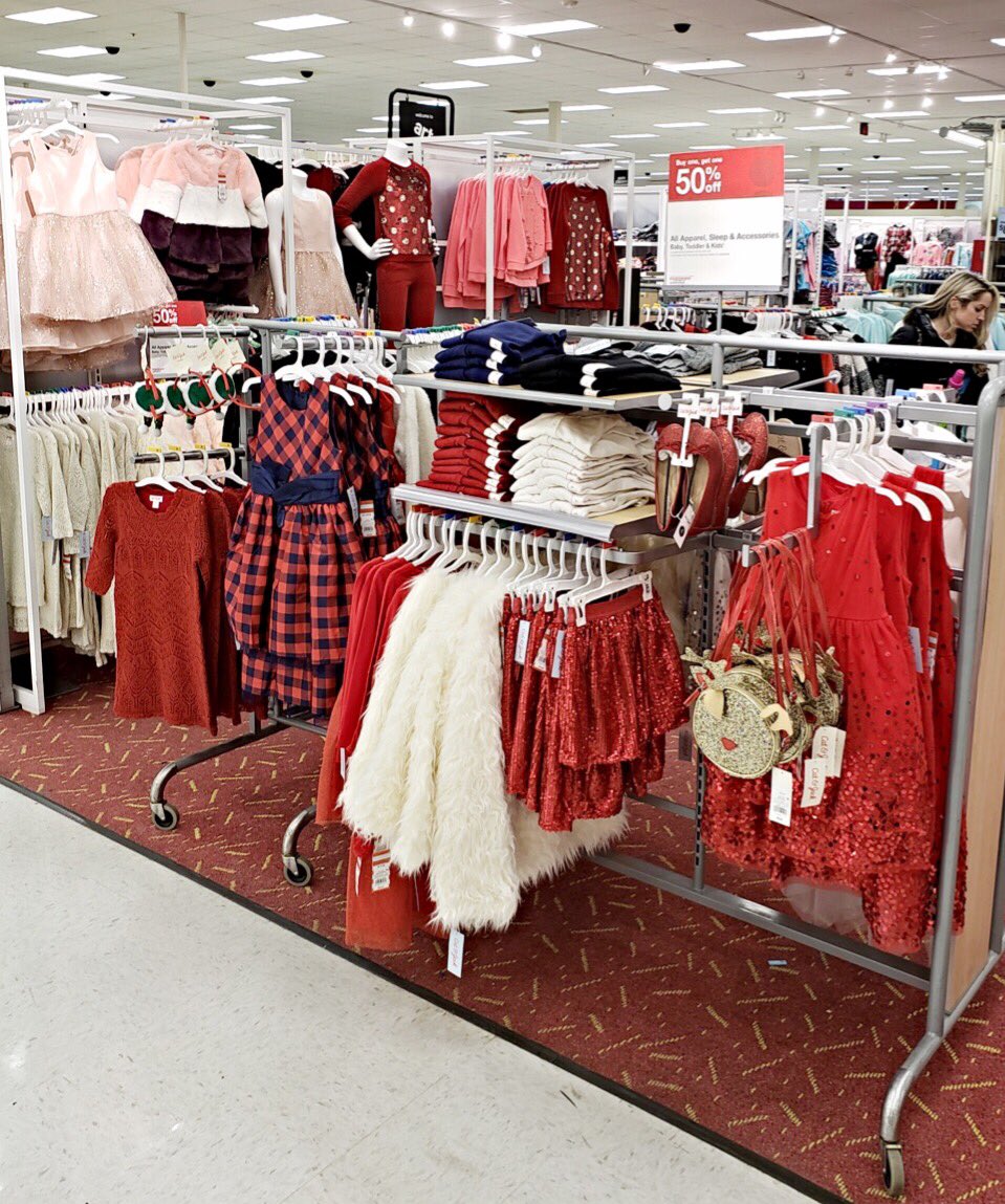 shaheedAtTarget's tweet image. Happy Holidays All! Christmas is 2 weeks away, and Target has all your Holiday Essentials for your little Daughters, Nieces, Neighbors ect. 

We have a EPIC Buy 1, Get 1 50% off All Girls Apparel &amp;amp; Accessories including Chic faux Furs, Glitzy dresses, Festive Tees &amp;amp; Leggings! 🎁