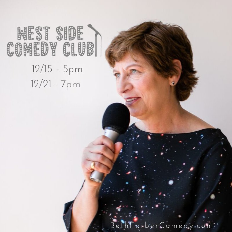 bethfarber_'s tweet image. My upcoming shows at the @WESTSIDECCNYC! Info at BethFarberComedy.com #StandUpComedy #Comedian #NYCcomedy #BethFarber #WestSideComedyClub #Comedy #WomenInComedy