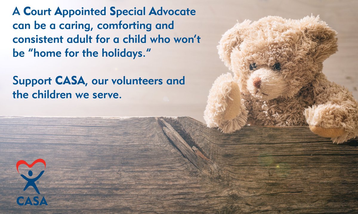 A Court Appointed Special Advocate (CASA) volunteer will be a caring, consistent adult for a child who’s experiencing the loneliness and uncertainty of foster care this holiday season. With your support, more children in Pueblo can thrive in 2019.